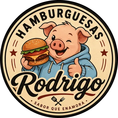 Logo de Hamburguesas Rodrigo